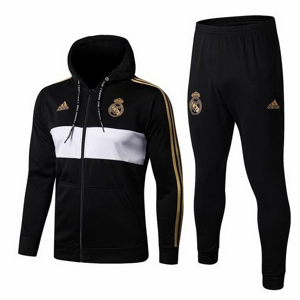 Chandal Real Madrid 2019-20 Negro Blanco